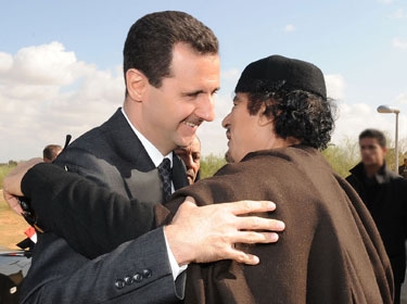 Assad and Gaddafi