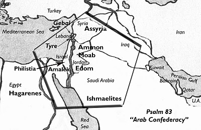 Psalm 83 map