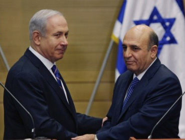 Benjamin Netanyahu and Shaul Mofaz